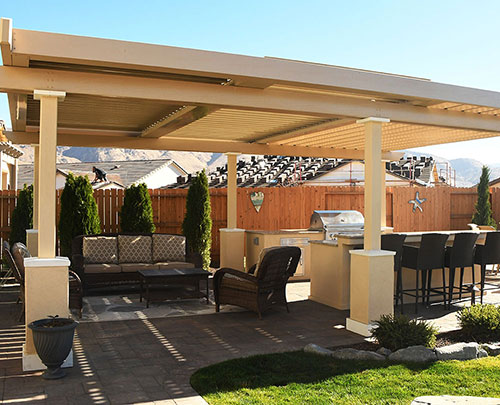 Landscaped yard by FireSky